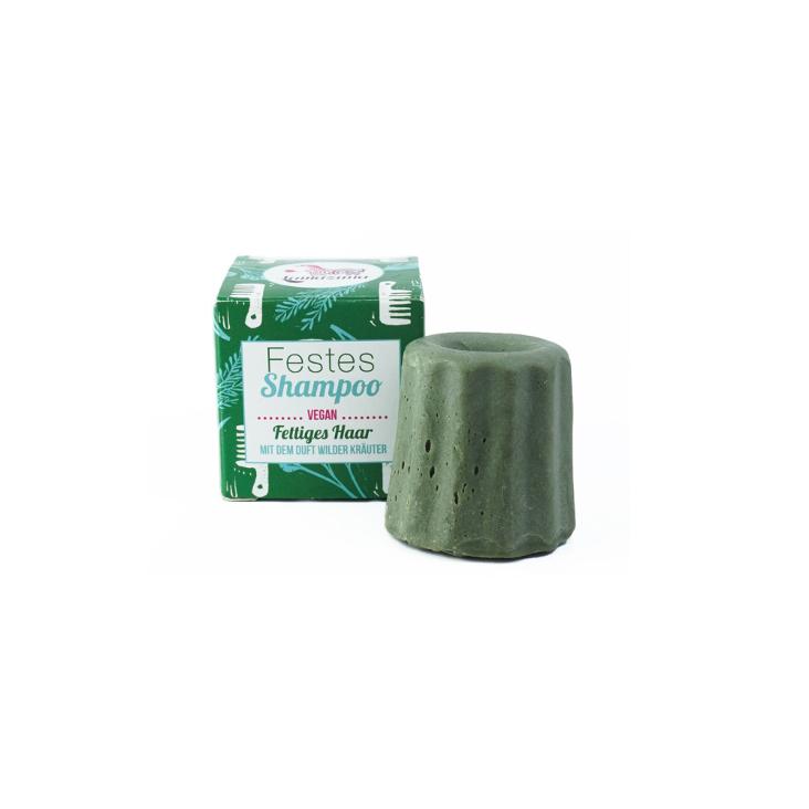 Festes Shampoo Wilde Kräuter - für fettiges Haar