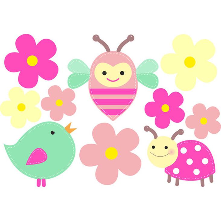 Jabalou wasserfeste Sticker Frühling
