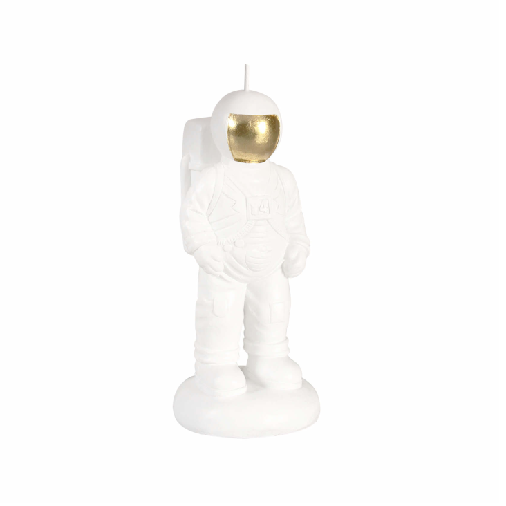 Kerze Astronaut