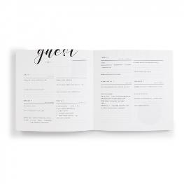 Guestbook - Erinnerungsbuch für Gäste - 0