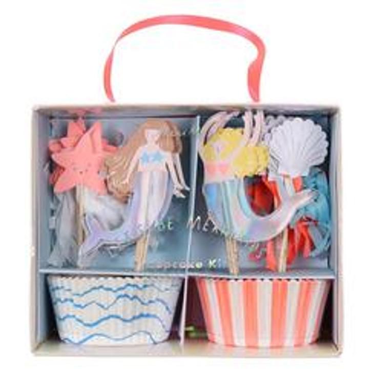 Meerjungfrau Cupcake-Kit von MeriMeri