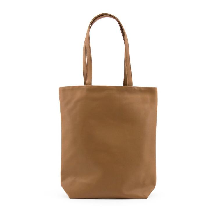 Merian Tote Bag Veganes Leder Caramel Fudge