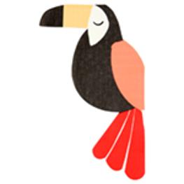 ServietteToucan von Meri Meri