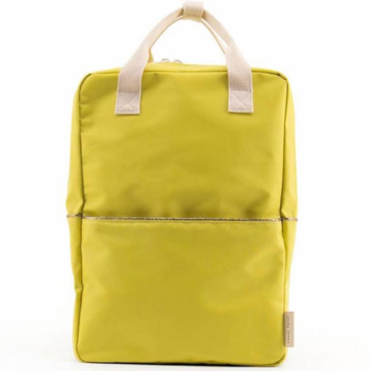 Rucksack aus recycelten PET-Flaschen Fresh Ocker