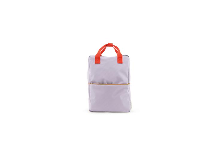 Rucksack aus recycelten PET-Flaschen Lavendel