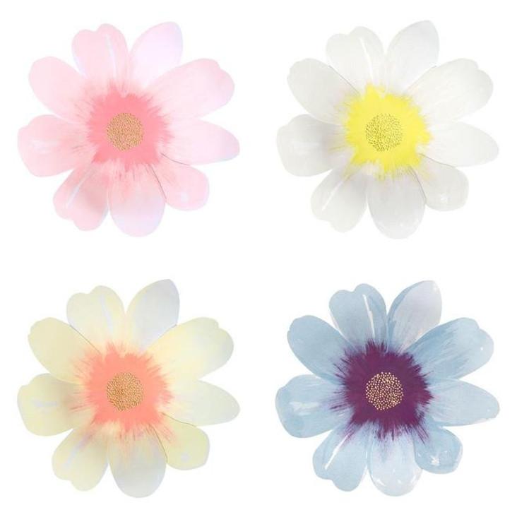 Teller Blumen von Meri Meri