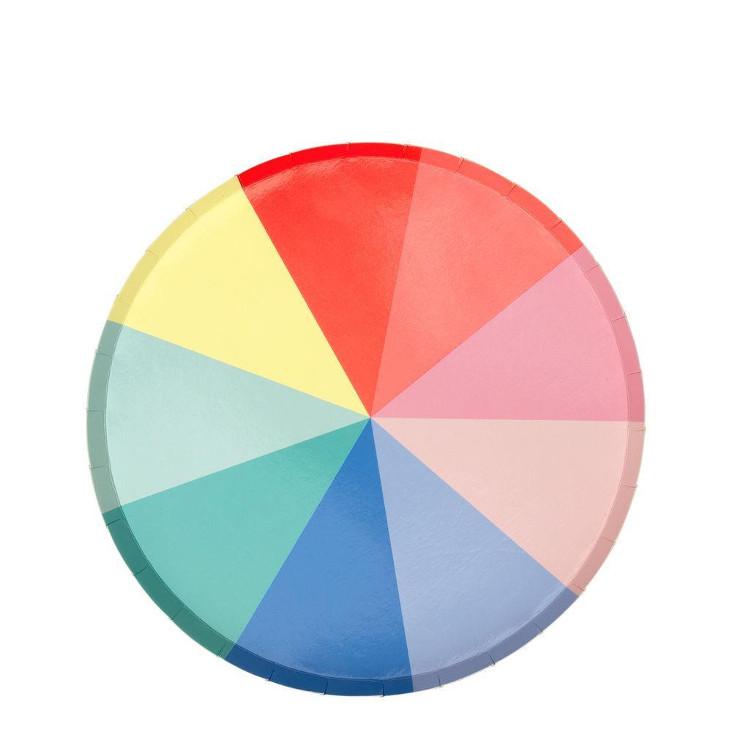 Partyteller Color Wheel von Meri Meri