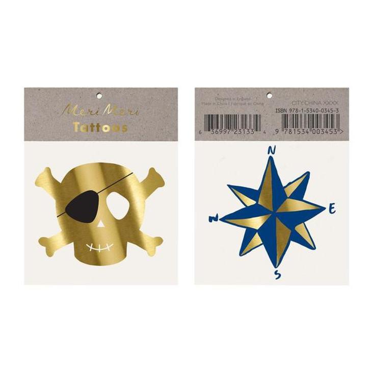 Tattoos Skull & Compass