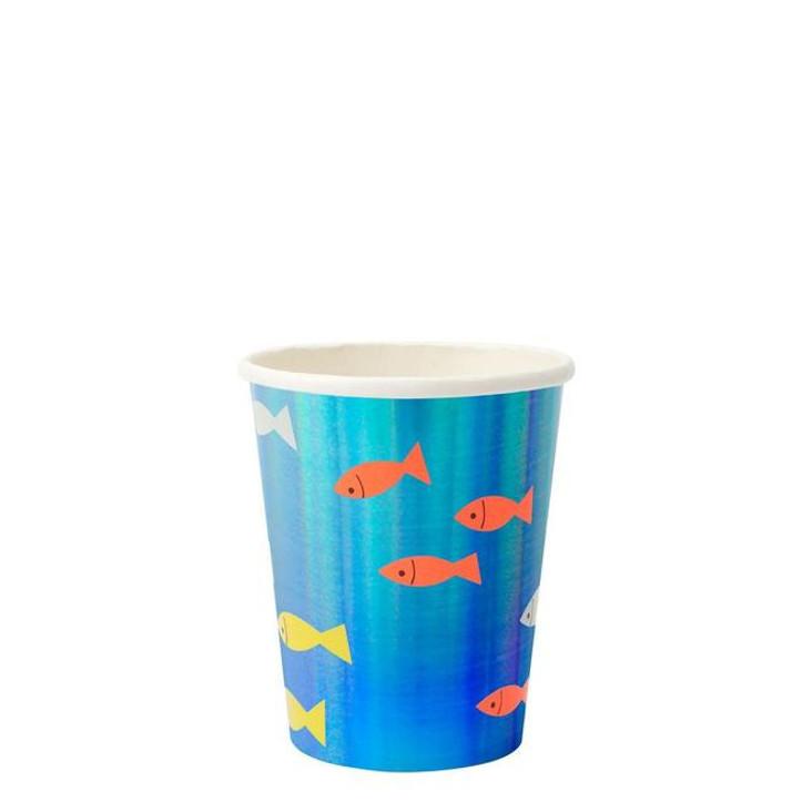 Hochwertige Papierbecher Under the Sea von Meri Meri