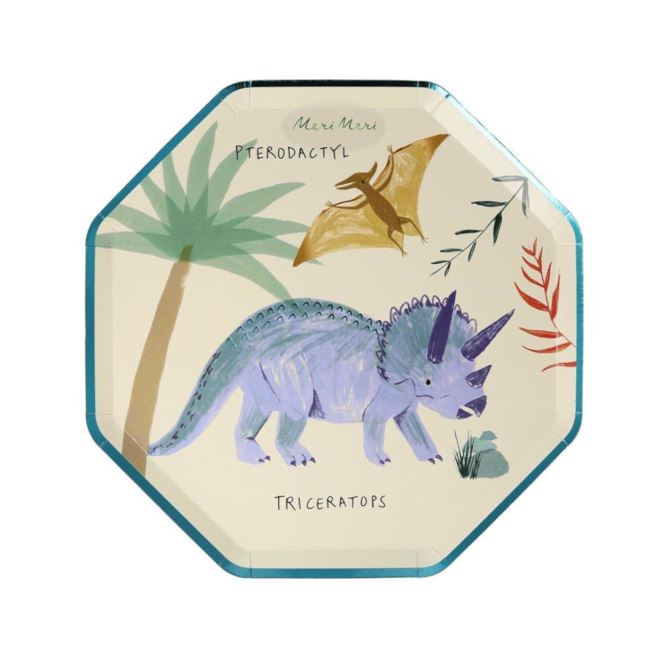 Dinosaurier Teller von Meri Meri