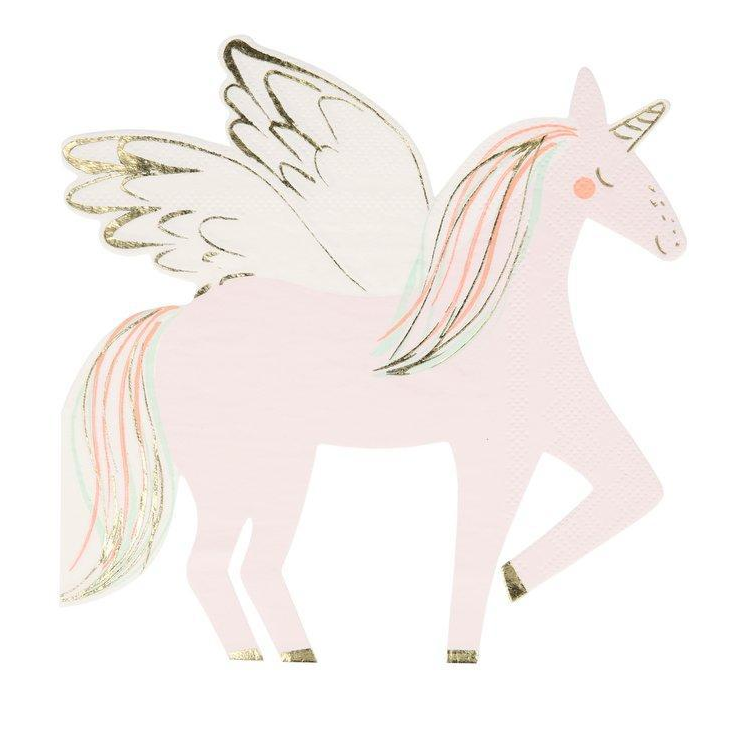 Einhorn Servietten von Meri Meri