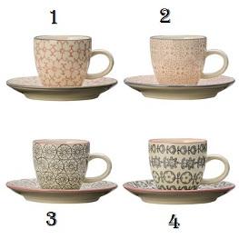 Espressotasse Alberte von Bloomingville