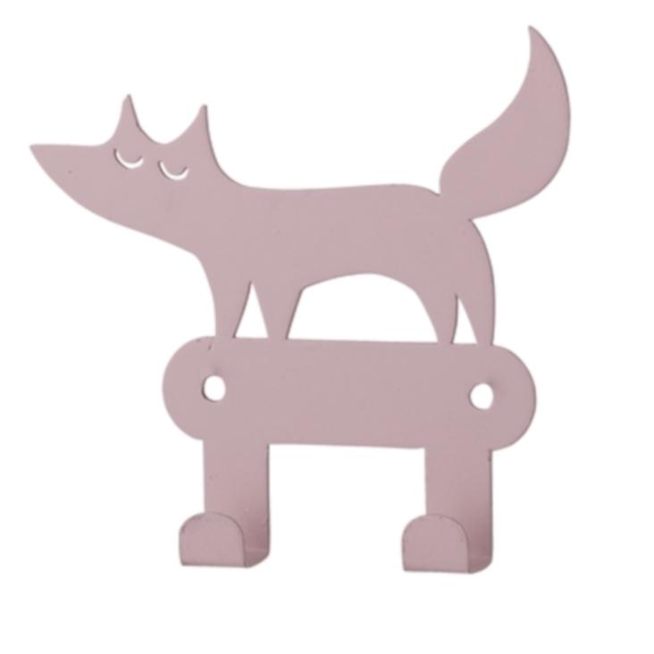 Wandhaken Fuchs Rosa