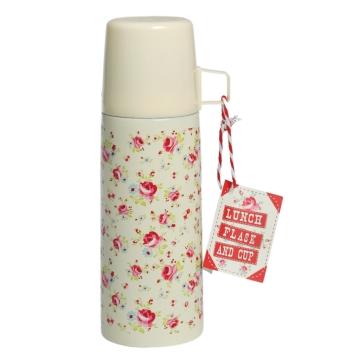 Thermosflasche mit Becher petite rose