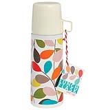 Thermosflasche mit Becher Vintage Blätter