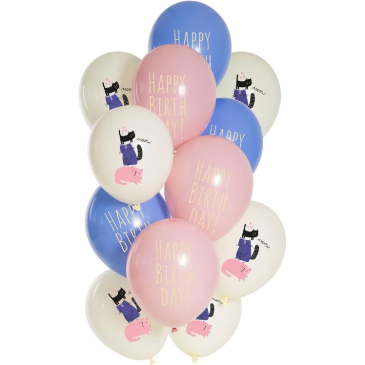 Ballons Birthday Kitty - 0