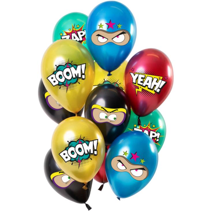 Ballons Birthday Hero - 0