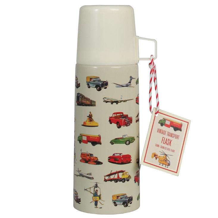 Thermosflasche mit Becher Transport