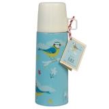 Thermosflasche mit Becher Vogel-Sujet