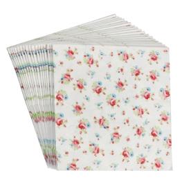 Papierservietten petite rose