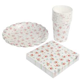 Papierbecher la petite rose