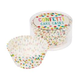 Papierbackform Muffin Konfetti