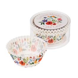 Papierbackform Muffin Sommerblumen