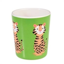 Tiger Melamin Becher