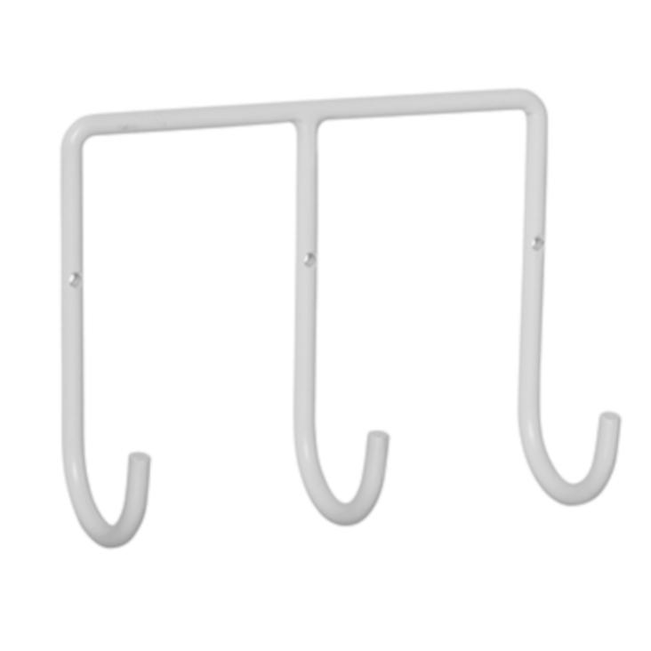 Wandhaken 3er weiss