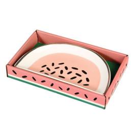 Schmuckschatulle Miniteller Wassermelone