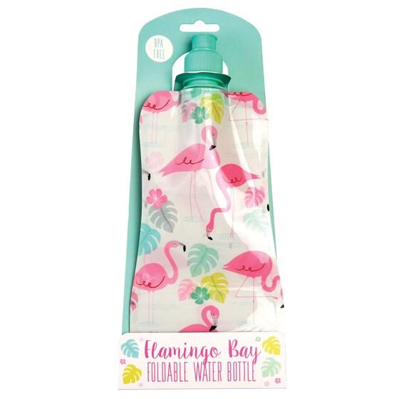 Faltbare Wasserflasche Flamingo