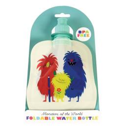 Faltbare Wasserflasche für Kinder Monster
