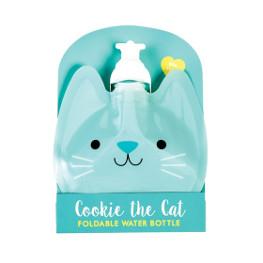 Faltbare Wasserflasche für Kinder Katze