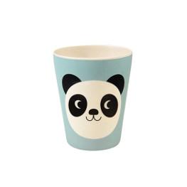 Trinkbecher aus Bambusfaser Panda
