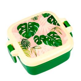 Kleine Snackdose Tropical Palmenblätter