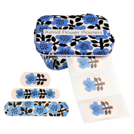 Pflasterdose Astrid Blumen
