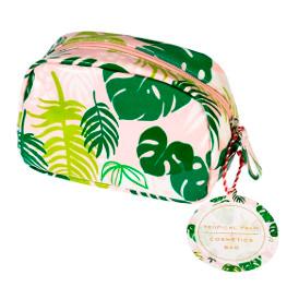 Schminktasche Palmenblätter