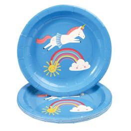 Papierteller Einhorn