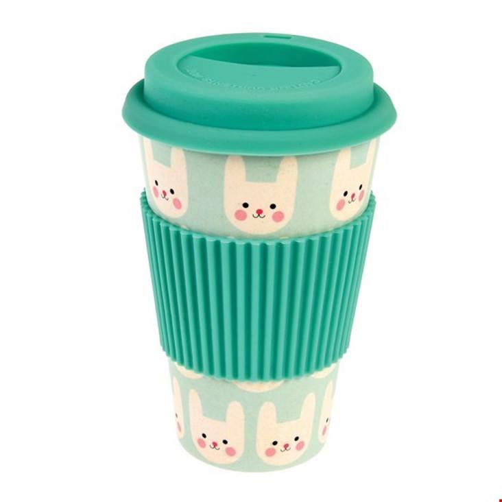 Bambusfaser Coffee to go Becher Hase