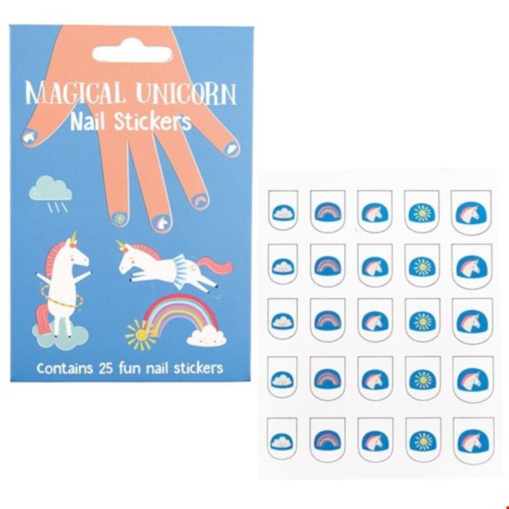 Fingernagel-Sticker Einhorn