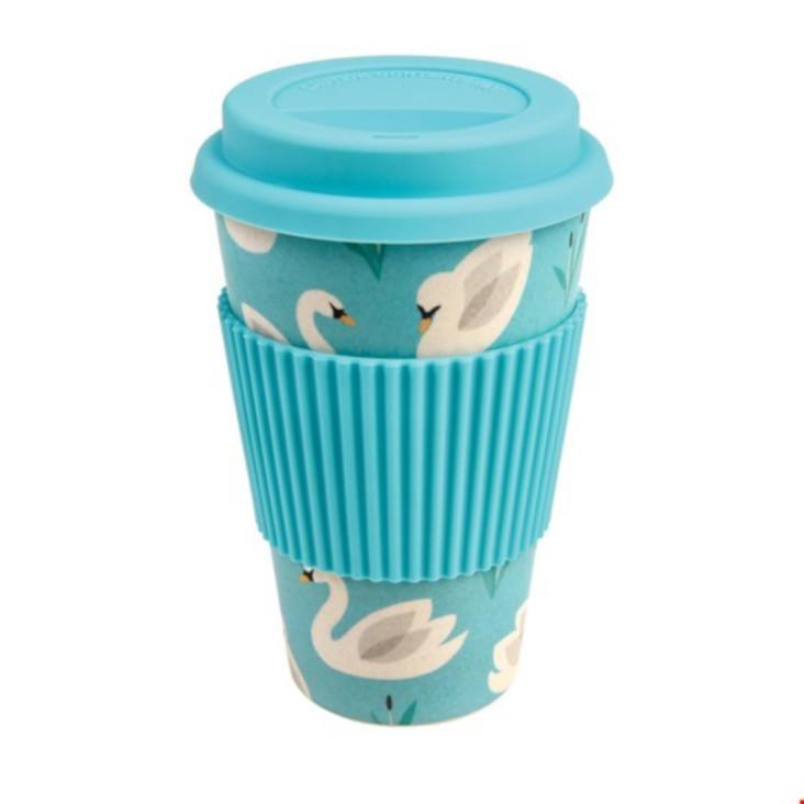 Bambusfaser Coffee to go Schwäne