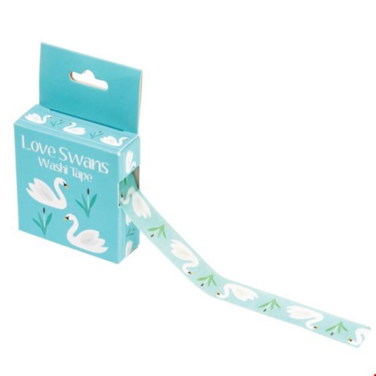 Washi Tape Schwäne