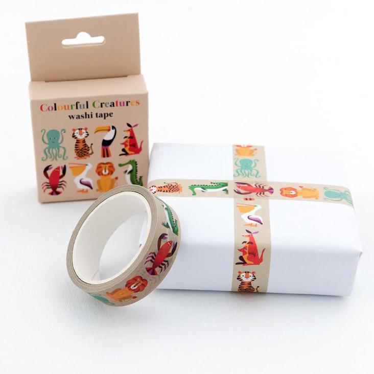 Washi Tape Colourful Creatures