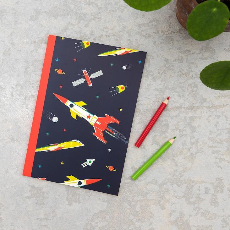 Notizbuch A5 Space Age
