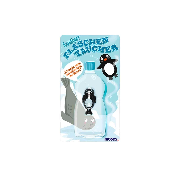 Flaschentaucher Pinguin