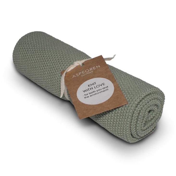 Handtuch gestricktes Mint