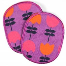 Flickli Tulpen oval, 2er Set