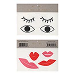 Tattoo Augen und Lippen
