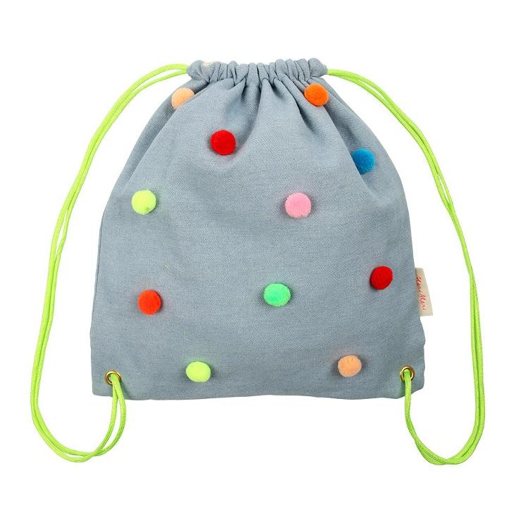 Pompom Backpack