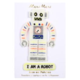 Aufbügelpatch Roboter von Meri Meri